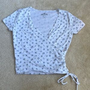 Hollister Floral Baby Tee